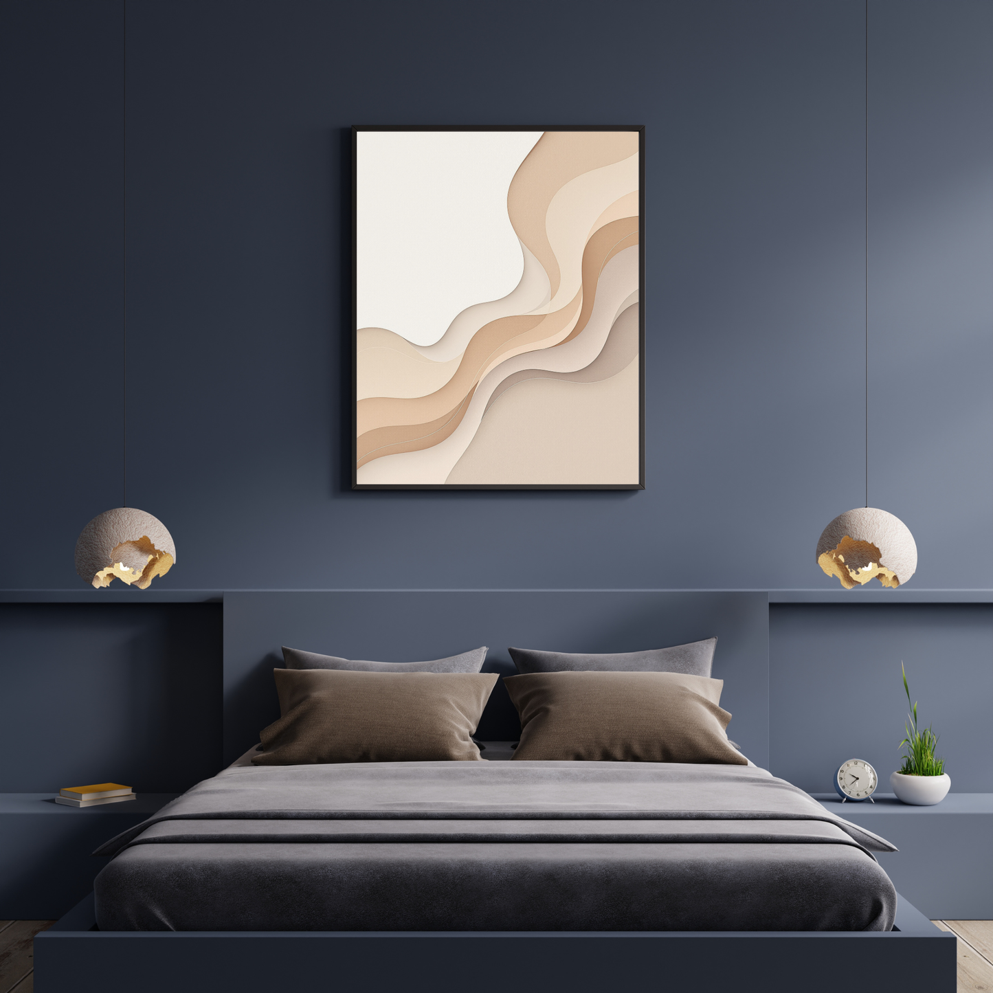 Élan Beige – Luxury Textured Neutral Canvas Art