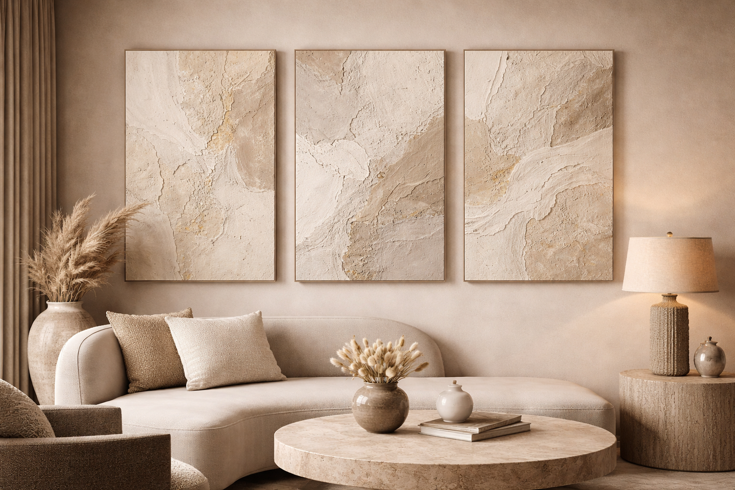 minimal canvas wall art print for modern living room