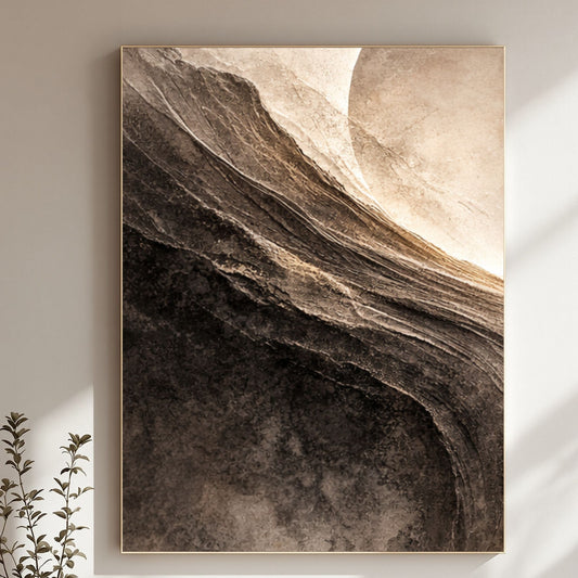 NOIRÉ Horizon – Design I   Canvas Print  Premium Textured Wall Art