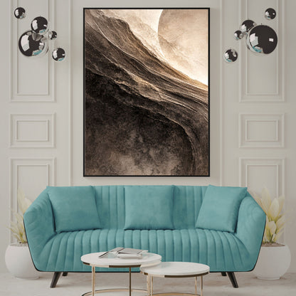 NOIRÉ Horizon – Design I   Canvas Print  Premium Textured Wall Art