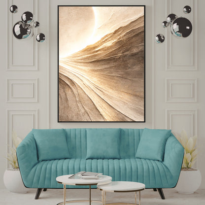 NOIRÉ Horizon II –  Canvas Print | Premium Textured Wall Art