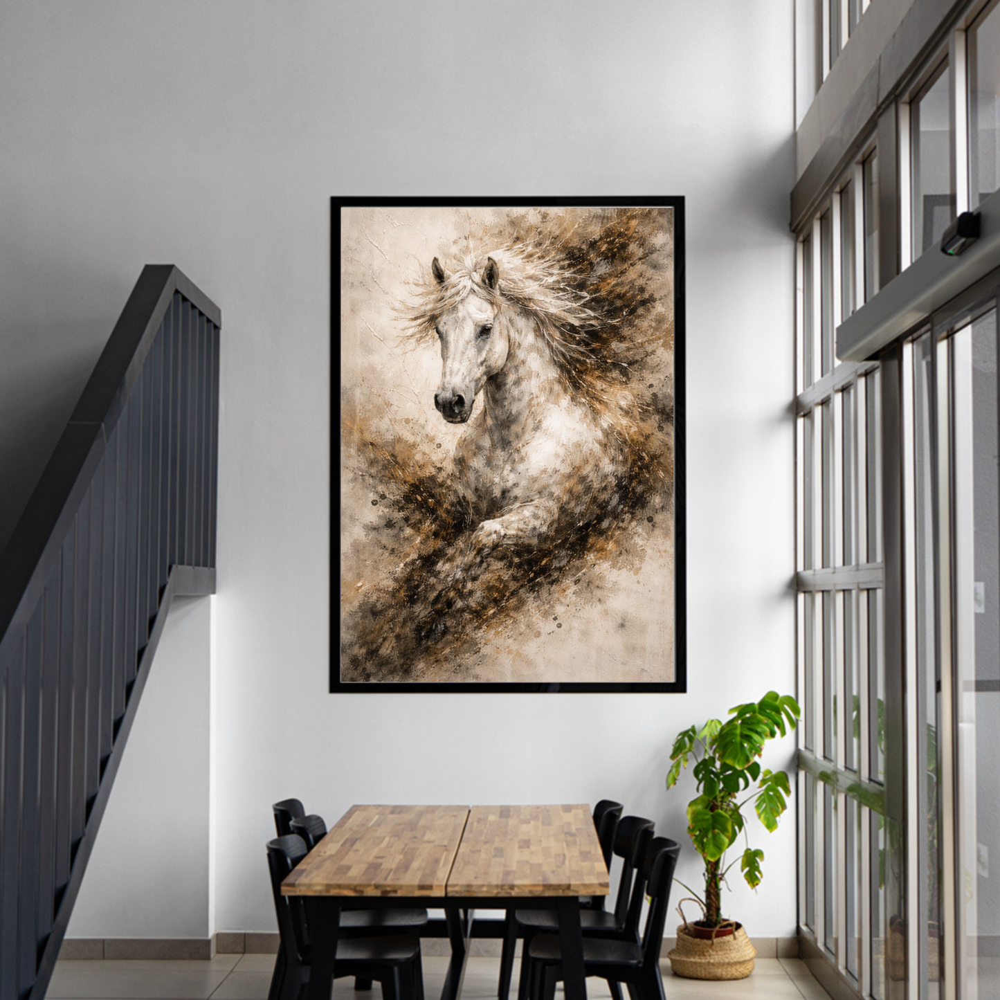 Untamed Spirit – Wild Horse Canvas Wall Art