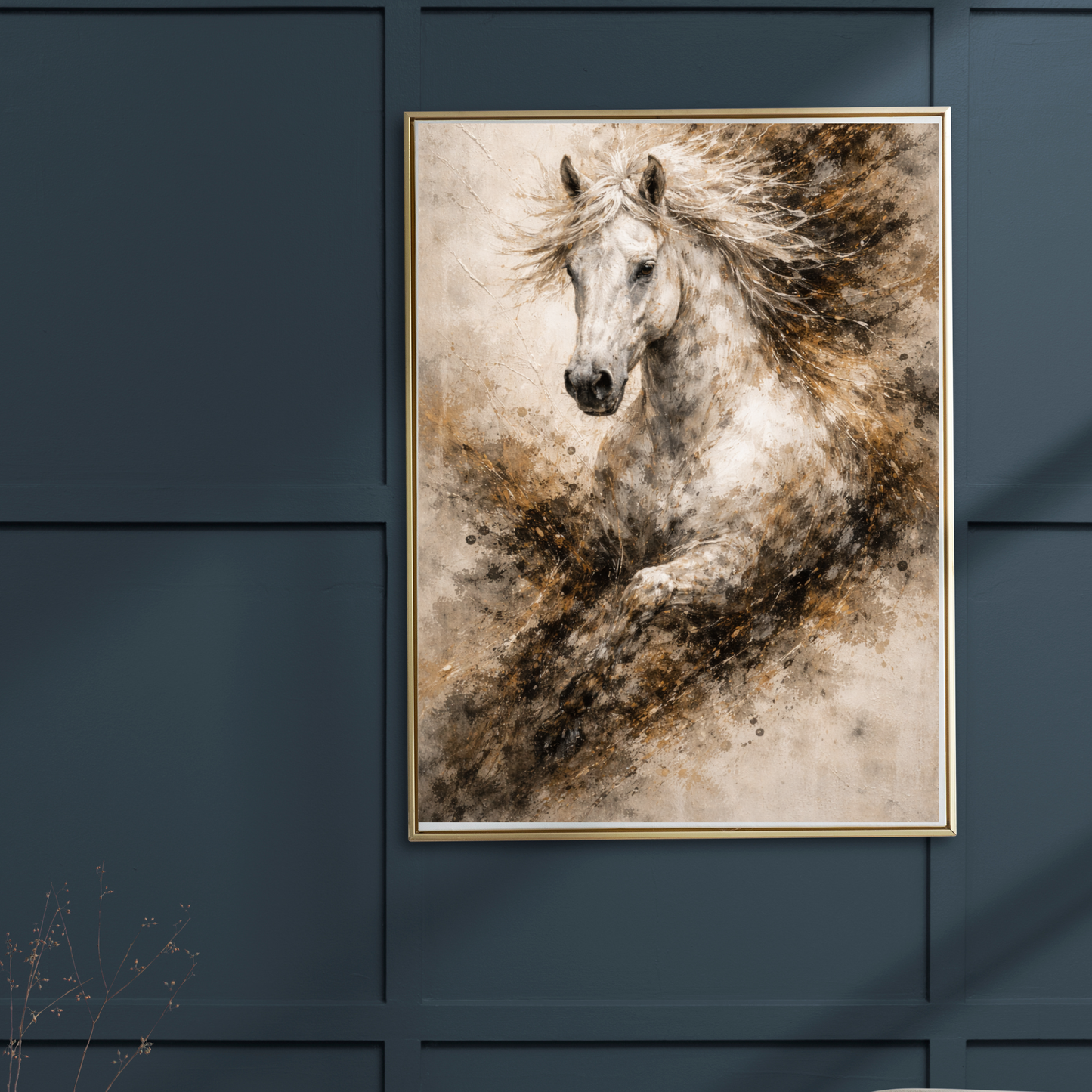 Untamed Spirit – Wild Horse Canvas Wall Art