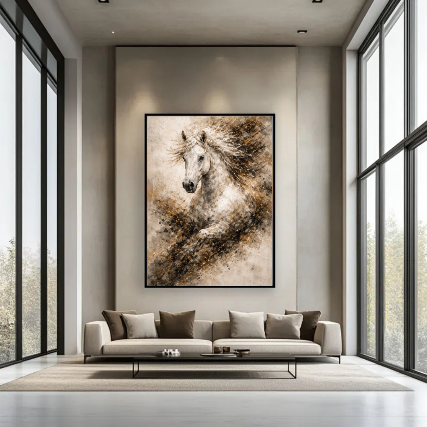 Untamed Spirit – Wild Horse Canvas Wall Art
