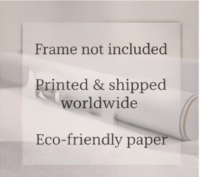 Golden Forest River  – Serene Minimalist Nature Wall Art